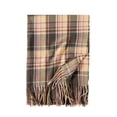 thumbnail image 1 of Charmgo Women Scarf Clearance, Women's Autumn and Winter Colorful Plaid Shawl Wraps Warm Thick Fringe Scarf, Hair Scarf for Women D A, 1 of 8