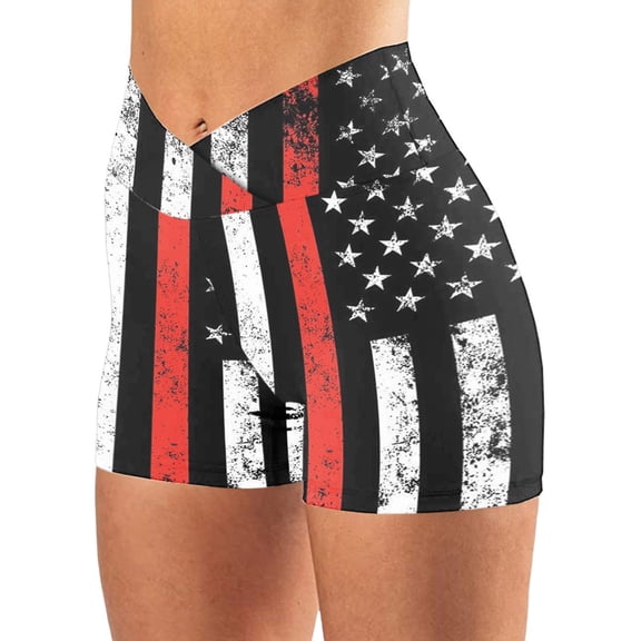 Charmgo Womens Shorts Clearance, Women Printing Workout Leggings Fitness Sports Running Yoga Athletic Pants Running Shorts for Women Shorts for Women Capri Pants for Women Black