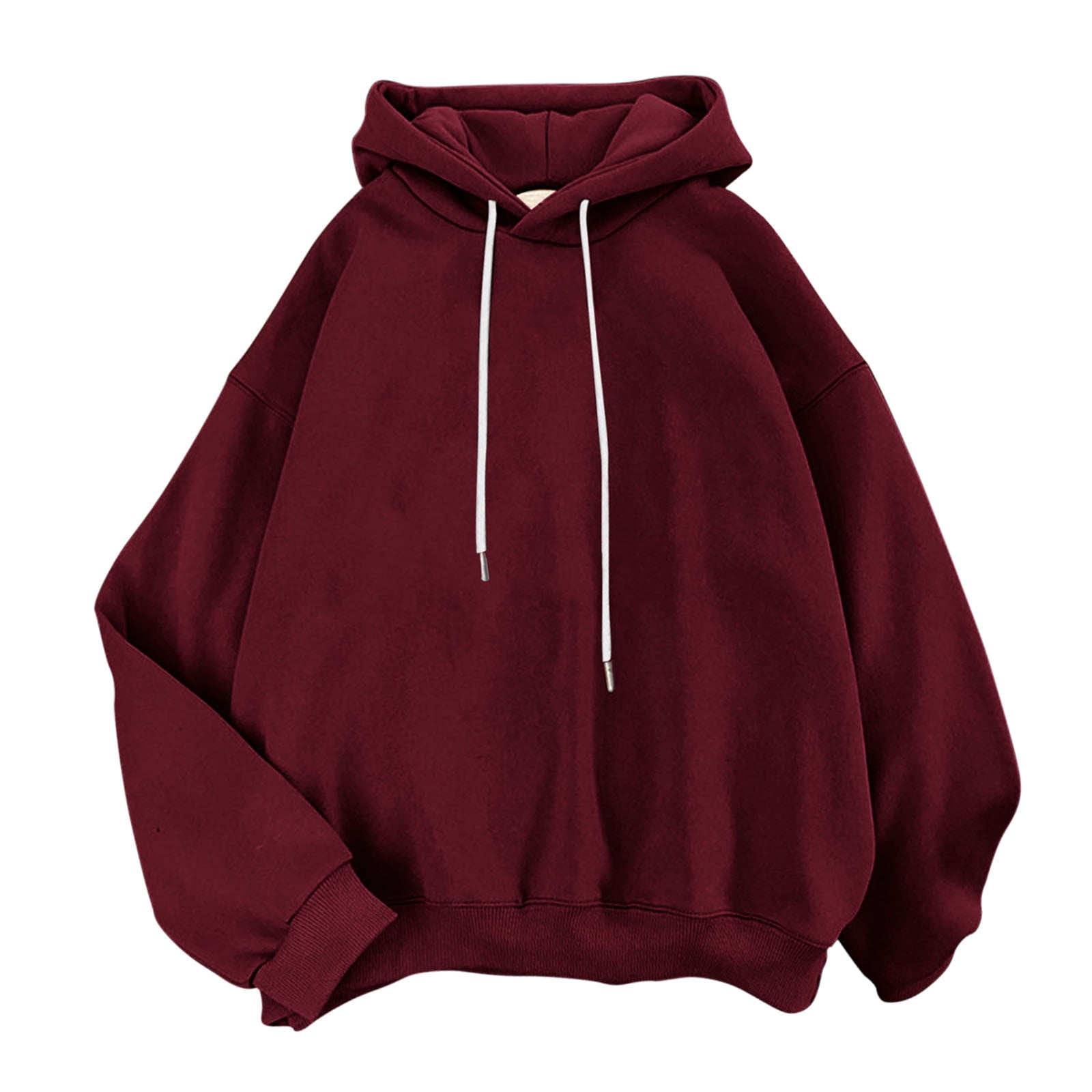 Women's Kawaii Bunny Ears Hoodie – Cute Fuzzy Cottagecore Sweatshirt In Black, Size 4XL