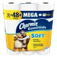 Charmin Essentials Soft Toilet Paper, 12 Mega Rolls