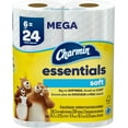thumbnail image 1 of Charmin Essentials Soft Toilet Paper 6 Mega Rolls, 330 sheets per roll, 1 of 1