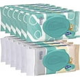 Charmin Disposable Bathroom Wet Napkins, Flushable Wipes, 12 Packs, 40