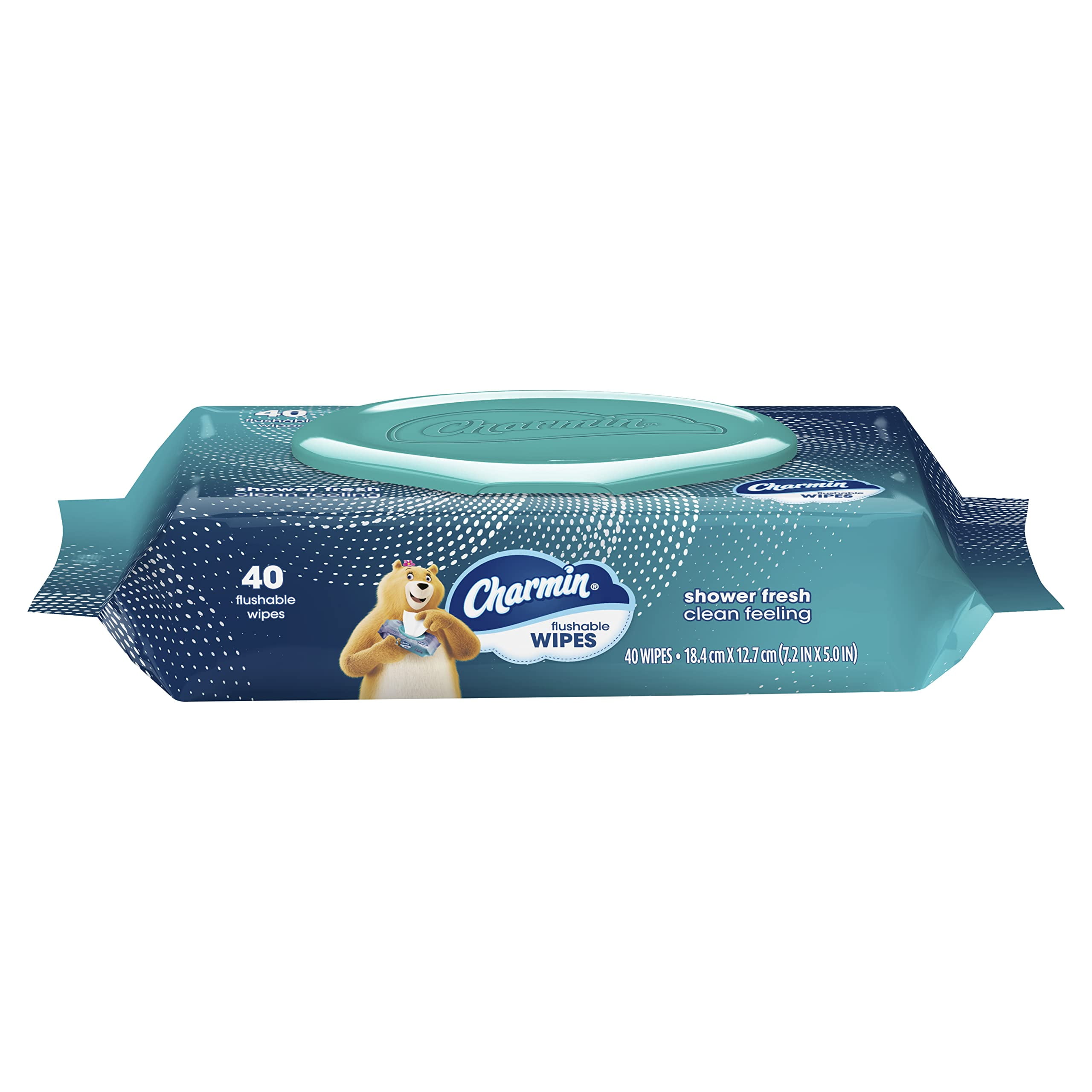 Charmin Flushable Wipes, 40 Flushable Wipes Per Pack