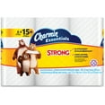 thumbnail image 1 of Charmin® Essentials Strong™ 1-Ply Bathroom Tissue, White, 300 Sheets Per Roll, Pack Of 6 Rolls, 1 of 5