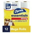 thumbnail image 1 of Charmin Essentials Strong Toilet Paper 12 Mega Rolls, 429 Sheets Per Roll, 1 of 11