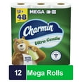 thumbnail image 1 of Charmin Ultra Gentle Toilet Paper, 12 Mega Rolls, 231 Sheets Per Roll, 1 of 11