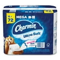 thumbnail image 1 of Charmin Ultra Soft Mega 2-Ply Standard Toilet Paper White 99862, 1 of 9