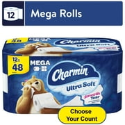 Charmin Ultra Soft Toilet Paper 12 Mega Rolls, 224 Sheets per Roll
