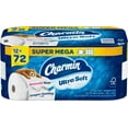 thumbnail image 1 of Charmin Ultra Soft Toilet Paper 12 Mega XL Rolls, 336 Sheets Per Roll (Packaging May Vary), 1 of 1