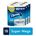 thumbnail image 1 of Charmin Ultra Soft Toilet Paper, 18 Super Mega Rolls, 1 of 13
