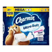 Charmin Ultra Soft Toilet Paper, 32 Mega Rolls