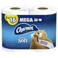 thumbnail image 1 of Charmin Ultra Soft Toilet Paper, 4 Mega Rolls, 1 of 10