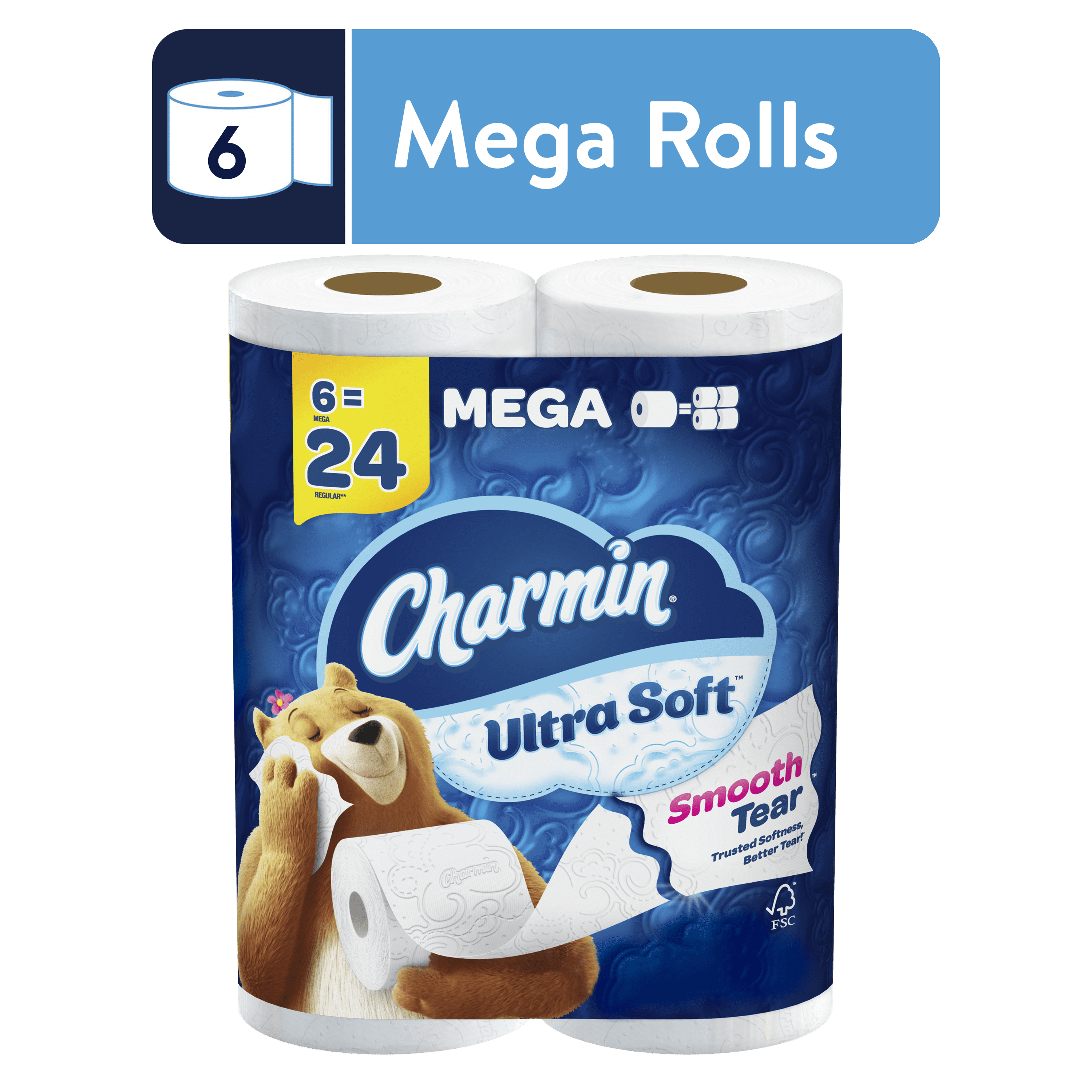 Quilted Northern Bathroom Tissue, Unscented, Mega Rolls, 2 Ply 4 Ea, Shop