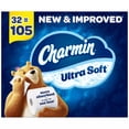 thumbnail image 1 of Charmin Ultra Soft Toilet Paper Super Plus Rolls (201 sheets/roll, 32 rolls), 1 of 7