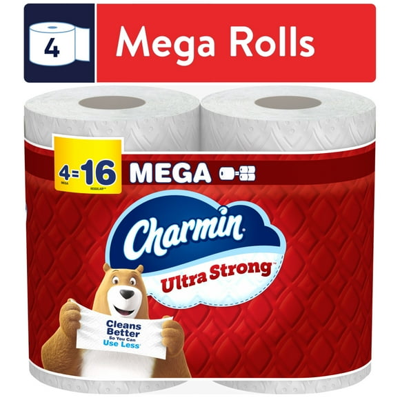 Charmin Ultra Strong Toilet Paper 18 Mega Rolls = 72, 220 Sheets Per Charmin Ultra Strong Toilet Paper 18 Mega Rolls = 72, 220 Sheets Per