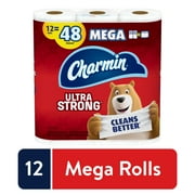 Charmin Ultra Strong Toilet Paper, 12 Mega Roll, 264 Sheets per Roll