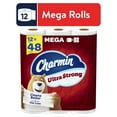 thumbnail image 1 of Charmin Ultra Strong Toilet Paper 12 Mega Rolls, 242 Sheets Per Roll, 1 of 14