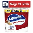 thumbnail image 1 of Charmin Ultra Strong Toilet Paper, 12 Super Mega Roll, 1 of 14