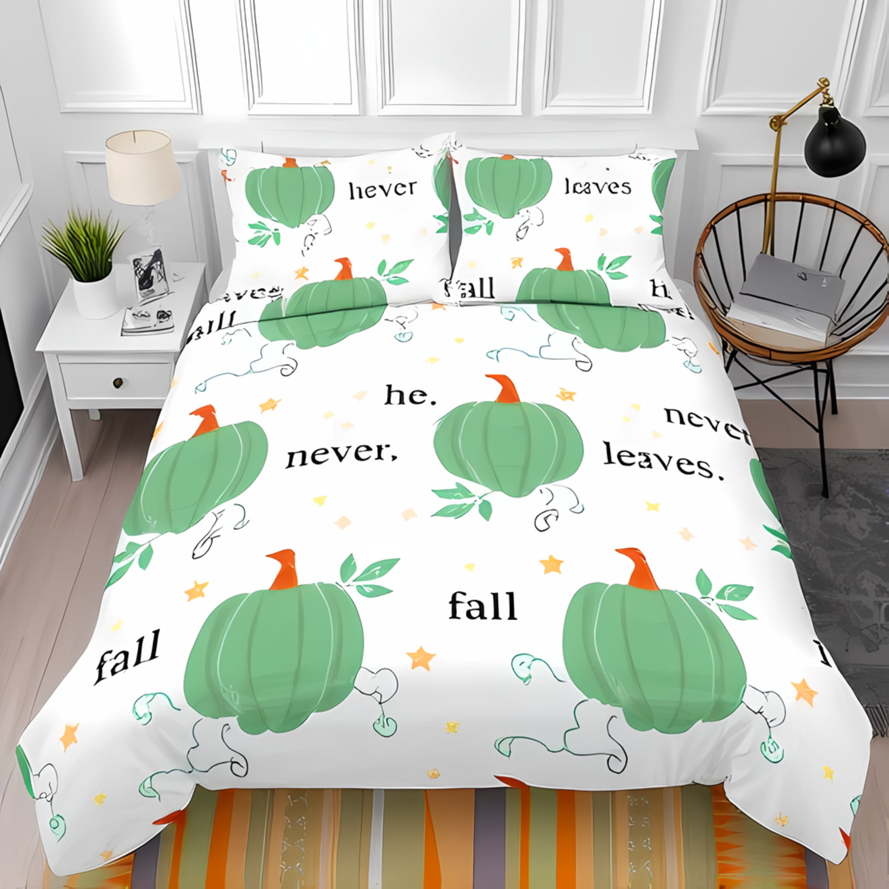Pumpkin Tracks CP0708051CL Duvet Cover Set main image 0