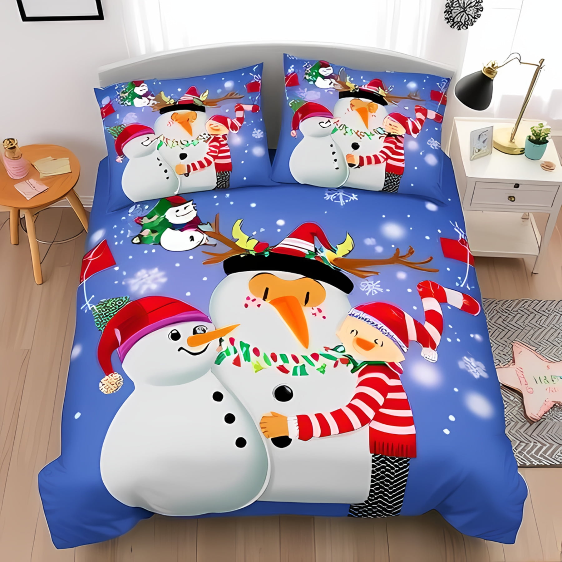Snowy Cardinals WN2102050CL Duvet Cover Set