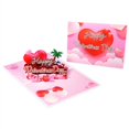 thumbnail image 1 of Charming 3D Popup Valentine's Day Card Exquisite Craftsmanship Greeting Cards, 1 of 1