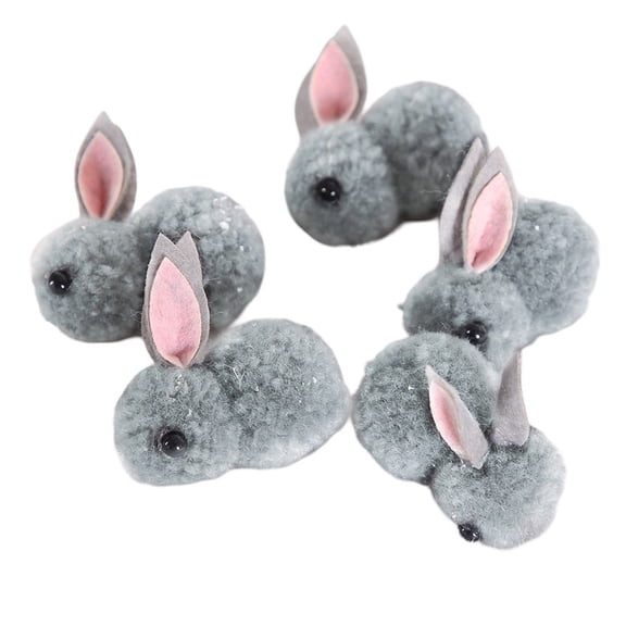 Charming 5pcs Easter Bunny Decorations: Perfect Party Props for Festive Fun!