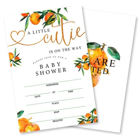 Charming Baby Shower Invitations Set - 20 Delightful Cards with Envelopes for Celebrating Your Little One's Arrival, Perfect for Creating Lasting Memories