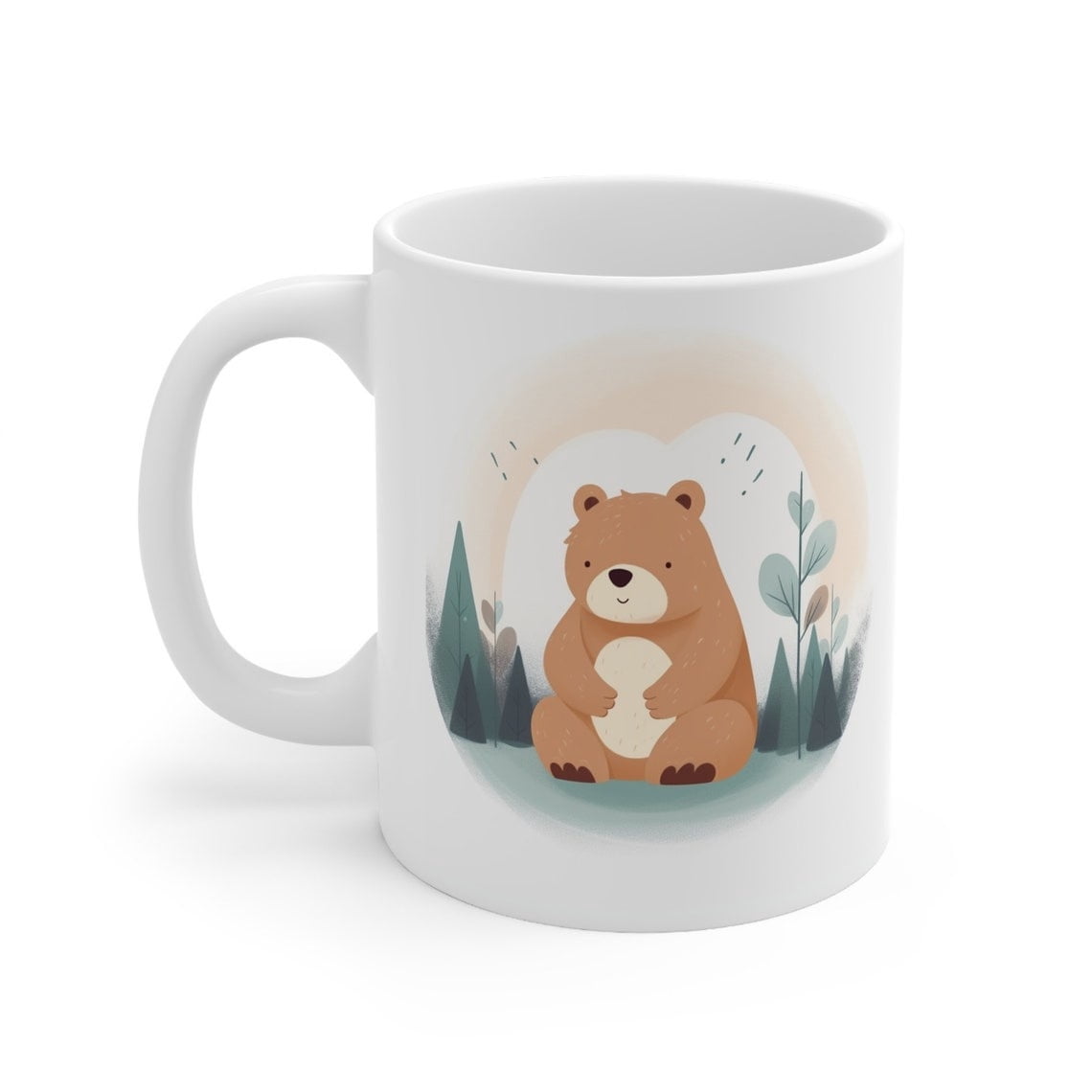 Vintage Bear Cute Mug