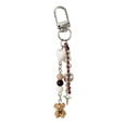 thumbnail image 1 of Charming Bear Pendant Phone Charm Accessory For Girls' Backpacks And Key Rings, 1 of 20