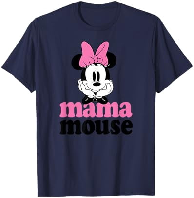 Charming Cartoon Mouse Mama T-Shirt for Family Fun and Everyday Wear ...