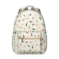 thumbnail image 1 of Charming Cat Print Backpack for College - Durable Waterproof Bookbag, Stylish Backpack, 1 of 6