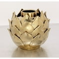 thumbnail image 1 of Charming Ceramic Gold Vase, 1 of 7