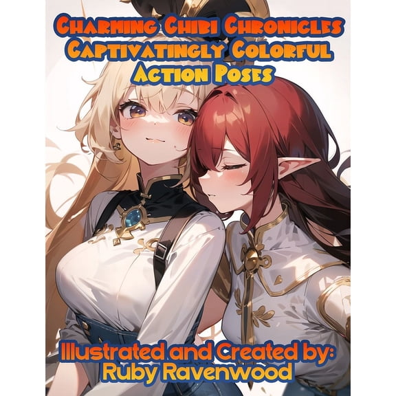 Charming Chibi Chronicles Captivatingly Colorful Action Poses, (Paperback)