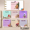 thumbnail image 1 of Charming Christmas Fruit - Themed Sticky Notes (3.54×3.54 inches) 100-pack with105 Emoticon Stickers, Perfect for Note - Taking and Marking, Strong Adhesive, Multi-Color for Office, School & Home, 1 of 12