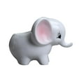 thumbnail image 1 of Charming Elephant Plant Pot, White Ceramic Planter with Ears, Two Size Options for Flower Pot and Indoor Greenery, Unique Home Decor Accent, 1 of 2