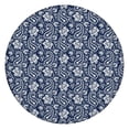 thumbnail image 1 of Charming Floral Round Tablecloth with Elastic Closure, Bohemian Style for Tables Up to 56 Inches, Ideal for Entertaining, 1 of 7