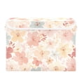 thumbnail image 1 of Charming Flowers Petals Foldable Storage Bins with Lids Handles Collapsible Storage Containers Tote Boxes 16.5 x 12.6 x 11.8 inches, 1 of 7