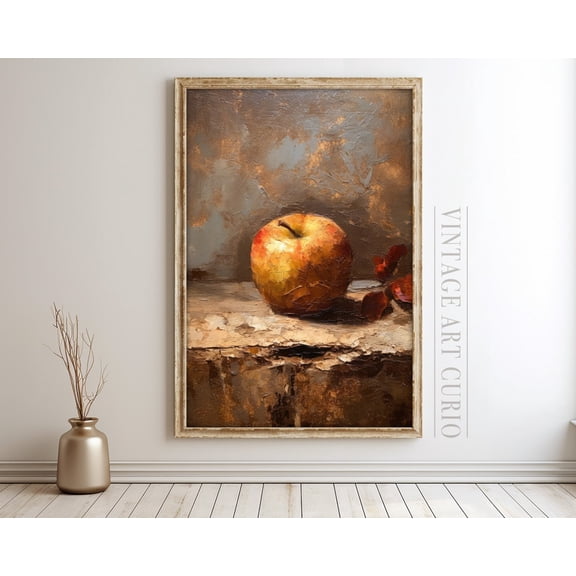 Charming French Kitchen Art, Rustic Farmhouse Wall Decor, Colorful Cottagecore Print, Vintage Country Chic Cozy Kitchen Decor, Unframed Paper Print