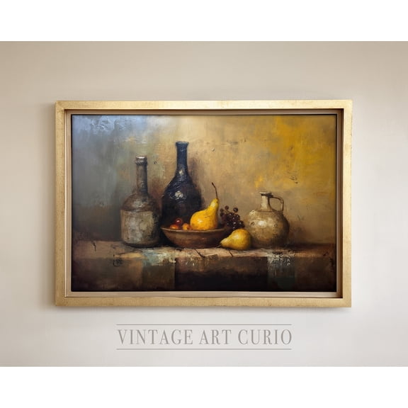 Charming French Kitchen Art, Rustic Farmhouse Wall Decor, Moody Cottagecore Print, Vintage Country Chic Cozy Kitchen Decor, Home Decor #3531, 8x12 UNFRAMED