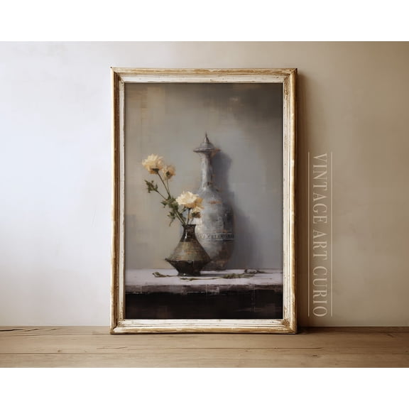 Charming French Kitchen Art, Rustic Farmhouse Wall Decor, Neutral Cottagecore Print, Vintage Country Chic Cozy Kitchen Decor, Home Decor #3569, 12x18 UNFRAMED