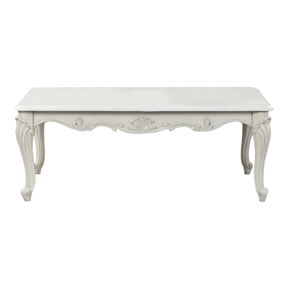 Charming Gray Coffee Table - Handcrafted Wood For Living Room Graceful In Craftsmanship