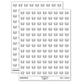 thumbnail image 1 of Charming Kawaii Chibi Mouse Face Blushing Cheeks 200+ Round Stickers - White - Matte Finish - 0.50" Size, 1 of 3
