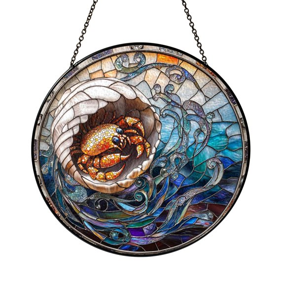 Charming Marine Sea Slug Suncatcher Window Hanging Plaque Present Sun