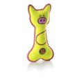 thumbnail image 1 of Charming Pet Lil' Racquets Pig Dog Toy, Yellow, One-Size, 1 of 2