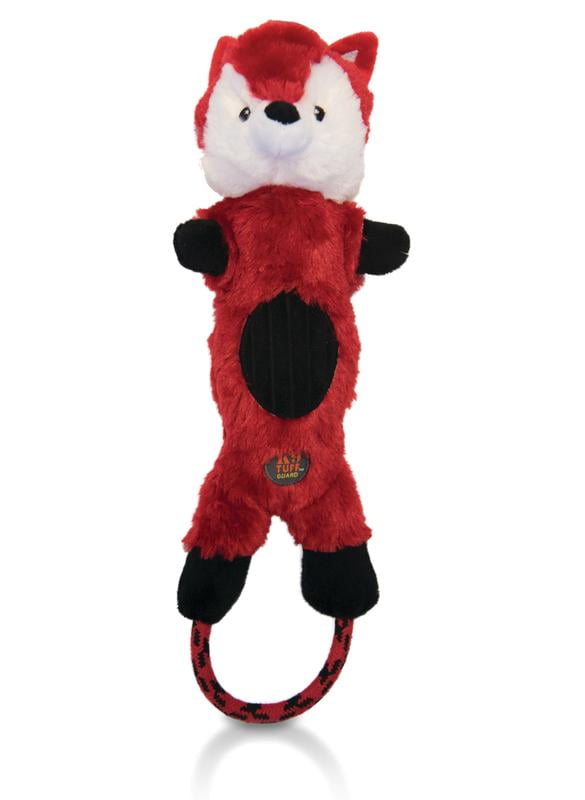 Charming Pet Lil Roperz Fox Dog Toy, Red, One-Size