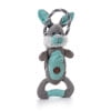 thumbnail image 1 of Charming Pet Scrunch Bunch Bunny Dog Toy, Grey, One-Size, 1 of 8