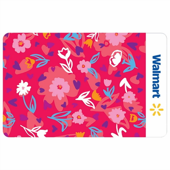 Charming Pink Blossoms Walmart Gift Card