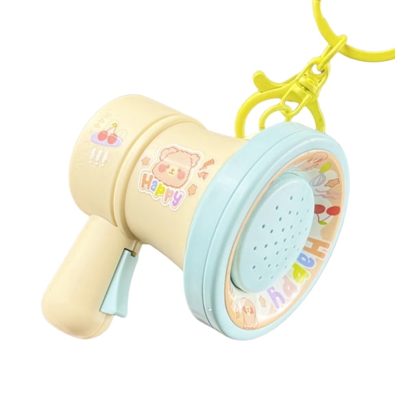 Charming Retro Record Player Keychains with Integrated Music Box for Personals