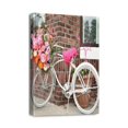 thumbnail image 1 of Charming Seaside Bicycle and Flower Wall Art, 12X16inch Enhance Your Space with this Beach-Themed Canvas Print Décor for Living Room, Bedroom or Bathroom, 1 of 7