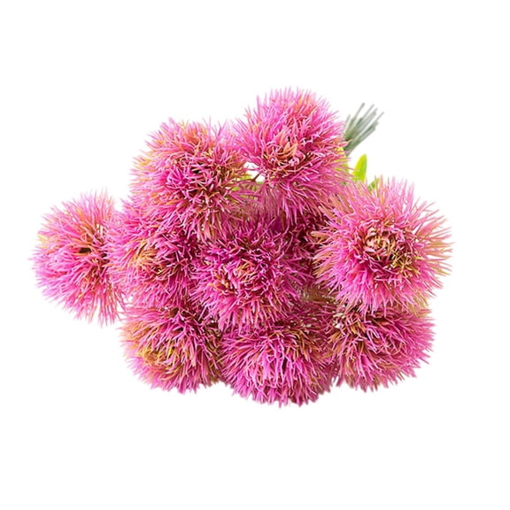 Charming Simulation Dandelion Flower Perfect Addition to Any Room or Event Setting (C128 (red))